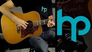 Epiphone Hummingbird elektro-akusztikus gitár