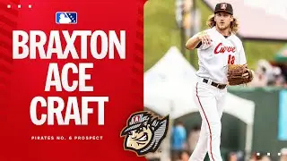 Braxton Ashcraft strikes out 10 | MiLB Highlights