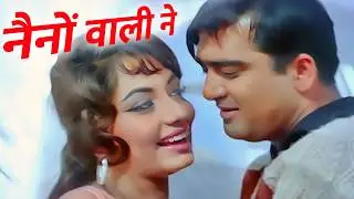 Nainon Wali Ne (नैनों वाली ने) 4K - Lata Mangeshkar | Mera Saaya Songs | Sunil Dutt, Sadhana