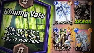 Cloning Vats - MARVEL SNAP (but i have a tech)