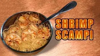 Healthy Eating - Shrimp Scampi