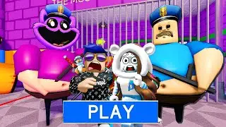 FUGGIAMO DALLA PRIGIONE DI CATNAP DI POPPY PLAYTIME CON ROBY SU ROBLOX!! (Barry's Prison)