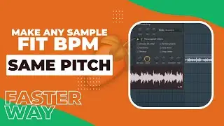 HOW TO Make ANY Sample Fit BPM without changing pitch | FL STUDIO TIPS in 1min