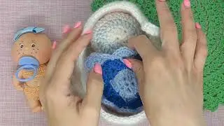 Люлька для минигордитос и других кукол: как связать крючком