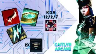 CAITLYN ADC DE STATIKK, AXIOMA e DRAKTHARR - SÓ PEDRADA NA ULTIMATE