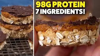 Peanut Butter Oat Cups | High Protein No Bake Dessert