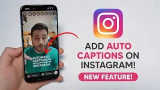 How To Add Automatic Captions on Instagram (FINALLY!)