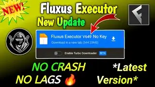 Fluxus Executor Mobile New Update V649 | No Lag | Fluxus Executor Mobile/Pc Roblox