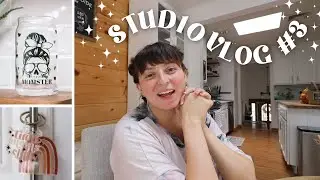 New Products & Packing Orders - Studio Vlog #003 (Small Etsy Shop)