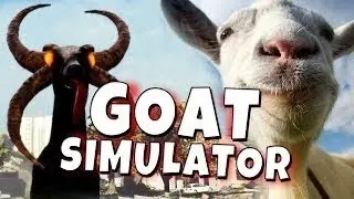 Жираф, страус и БОГ ( Goat Simulater )