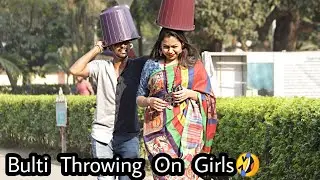 Balti Wrapping Prank On Girls Gone Supper Funny!! FunkyTv