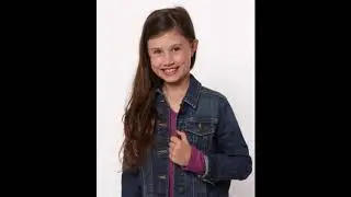 Arielle Keach-Tremblay acting and modelling comp card and headshots