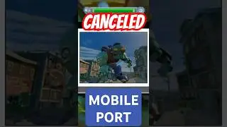 PvZ Fact #2: Canceled Garden Warfare Mobile Port 