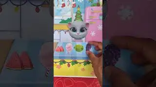 My Talking Angela 2 But It is Tom Friends Paper quit game. Jui DIY