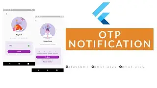 Flutter  ui | OTP Bildirimi ve flutter_gen | OTP Notification and  flutter_gen -2