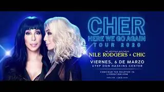 Cher Here We Go Again Tour 2020 El Paso TX On Sale Now