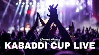 Kabaddi Cup Live || Raahi Rana || New Song Promo || Munda Rajput