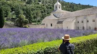 Walking in France フランスを散歩する【4K】Abbaye Senanque et Gordes