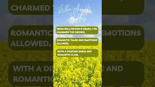 Who am I ? Challenge 31 - Guess the Celebrity | Cinema Riddle 