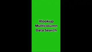 ⚡ XLOOKUP with Multiple Columns in Excel | Smart Data Lookup Trick 💡