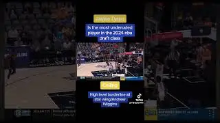 Jaylon Tyson Could be the Most Underrated Prospect in the 2024 NBA Draft class #nba #basketball