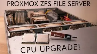 Time to Upgrade the CPU's in my Home File Server