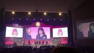 190420 오마이걸 (OH MY GIRL) 팬미팅 - 비니 승희에게 뽀뽀 선물