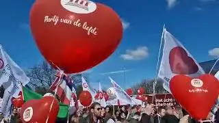 Netherlands protest.