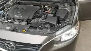 Where is the body number and engine number of the third generation Mazda 6 (Mazda 6)
