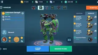 Seraph Laser Talon | taking over | War Robots Gameplay