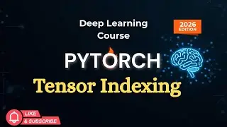 🚀 PyTorch Tensor Indexing Made Easy Rows, Columns & Slices ⚡