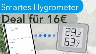 Smartes Hygrometer für 16€!!