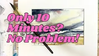 Create Stunning Watercolors In Only 10 Minutes!