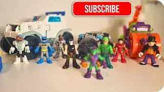 MINHA COLEÇÃO IMAGINEXT! 😱 Brinquedos Raros, Heróis e Vilões! #brinquedos #collection #toyreview 