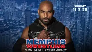NOV. 2  |  Scorpio Sky returns to Memphis Wrestling!
