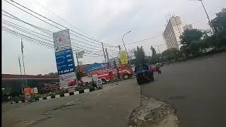 Damkar Kota Bekasi - Balik Markas selesai isi BBM
