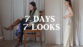 7 DAYS 7 LOOKS | for spring and summer