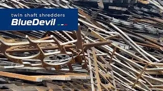 Zato | Blue Devil Industrial Shredder’s Skeleton: Efficient volume, reduction of transport costs