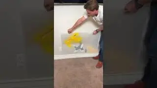 Dad fixes hole in kids bedroom! 🐁