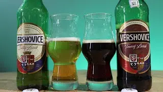 Czech beer Verchovice 🍺 Light and dark beer