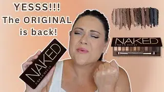 Urban Decay Naked Palette! The ORIGINAL is back! An iconic OG eye look tutorial!