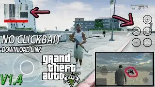 gta5 android asli 100% bukan click bait+link download gta5 v1.4 update ada motornya