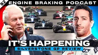 The Return of Ricciardo! Engine Braking Podcast Ep33 - Silverstone Review