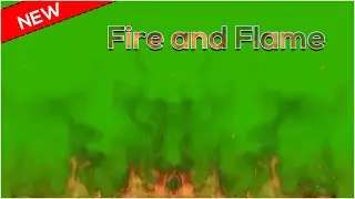 Fire with Flame GREEN SCREEN 🔥