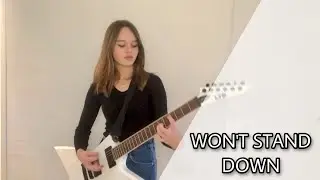 MUSE - Won’t Stand Down [Guitar Cover] by Lilou Gerardy