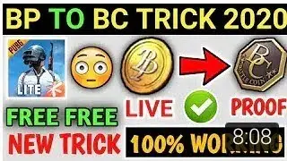 How To Convert BP To BC Coin in PUBG Mobile Lite / 100% Working / #ThecrazyAR
