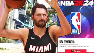 BEST POWER FORWARD BUILD in NBA 2K24 - KEVIN LOVE NBA TEMPLATE BUILD IS THE BEST REPLICA PF IN 2K24!