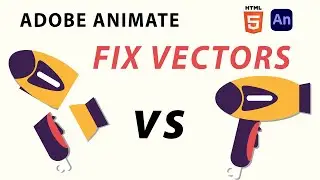 Adobe Animate CC - How to fix ruined vectors - quick tutorial - HTML5