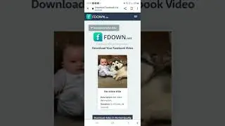 Facebook Video Download | How To Download A Video From Facebook | YouTube Shorts
