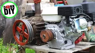 Vacuum Pump Rebuild, Vacuum Tank On Wheels & Gasoline Engine Install